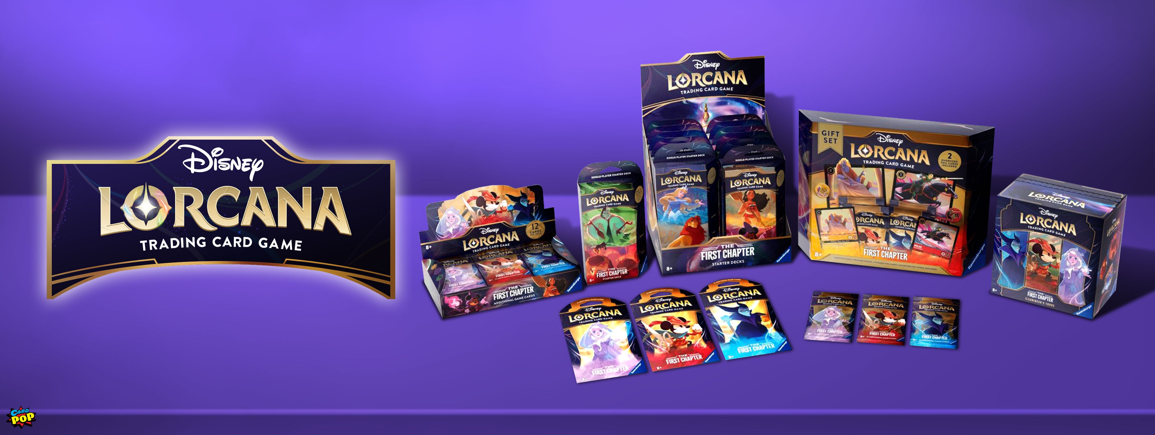 Discover the Magic of Disney Lorcana Trading Card Game at Card Pop! CARDPOPUSA Discover the Magic of Disney Lorcana Trading Card Game at Card Pop! CARDPOPUSA