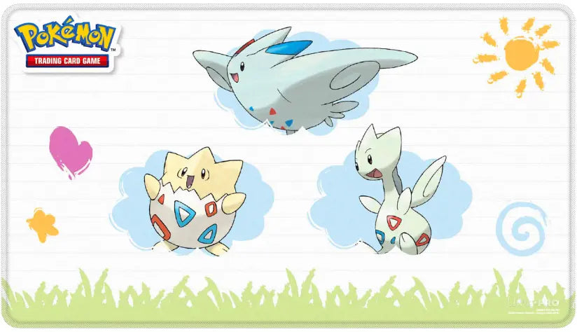 Pokémon - Togepi Evolutions - Stitched Play Mat