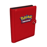 Ultra Pro - Pokémon - 4pkt Premium Snap Binder w/ Logo (Red)