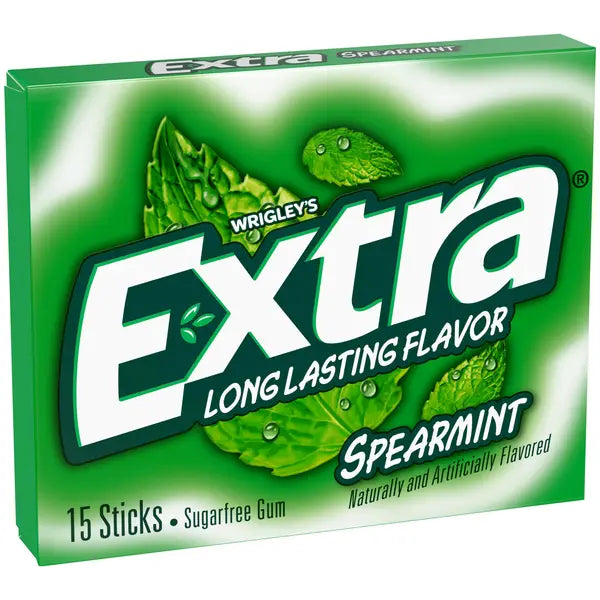 Extra - Spearmint Chewing Gum (15pk)