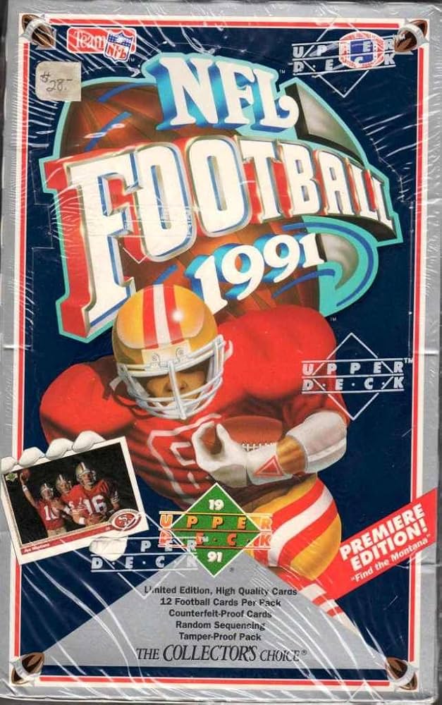 Upper Deck - Collectors Choice Premier Edition - Football - 1991 - Hobby Box