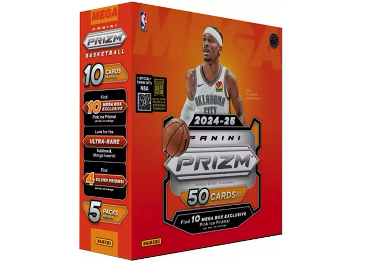 Panini - Prizm - NBA Basketball - 2024-25 - Mega Box