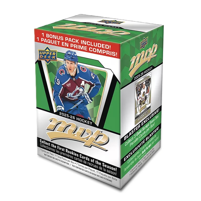 Upper Deck - MVP - NHL Hockey - 2025-26 - Blaster Box