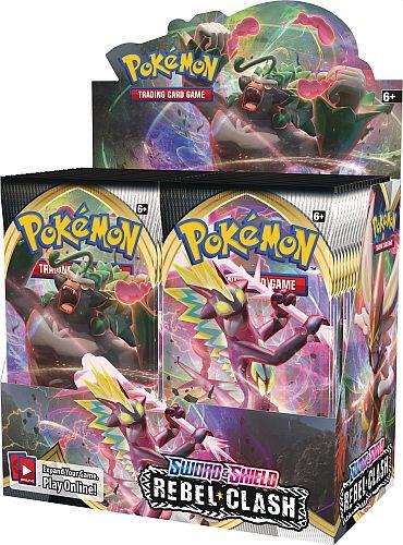 Pokemon - Sword and Shield - Rebel Clash - Booster Box