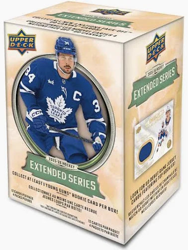 Upper Deck - Extended Series - NHL Hockey - 2025-26 - Blaster Box