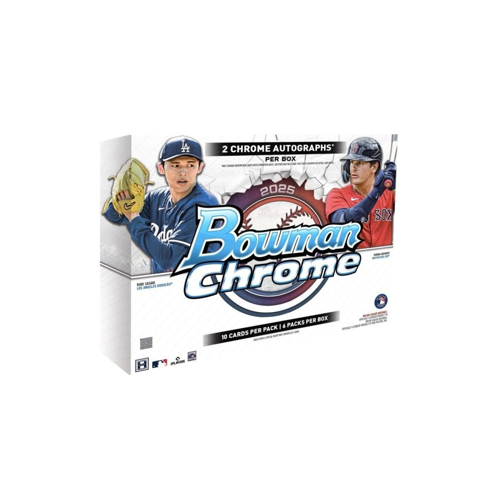 Topps - Bowman Chrome - MLB Baseball - Hobby Box - 2025