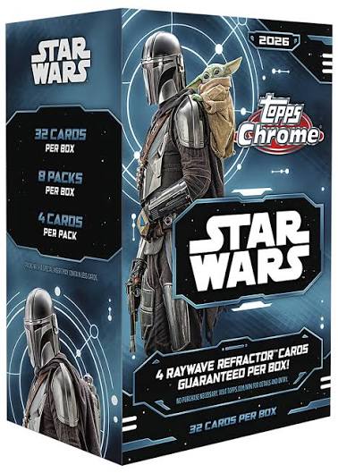 Topps - Chrome - Star Wars - 2026 - Blaster Box