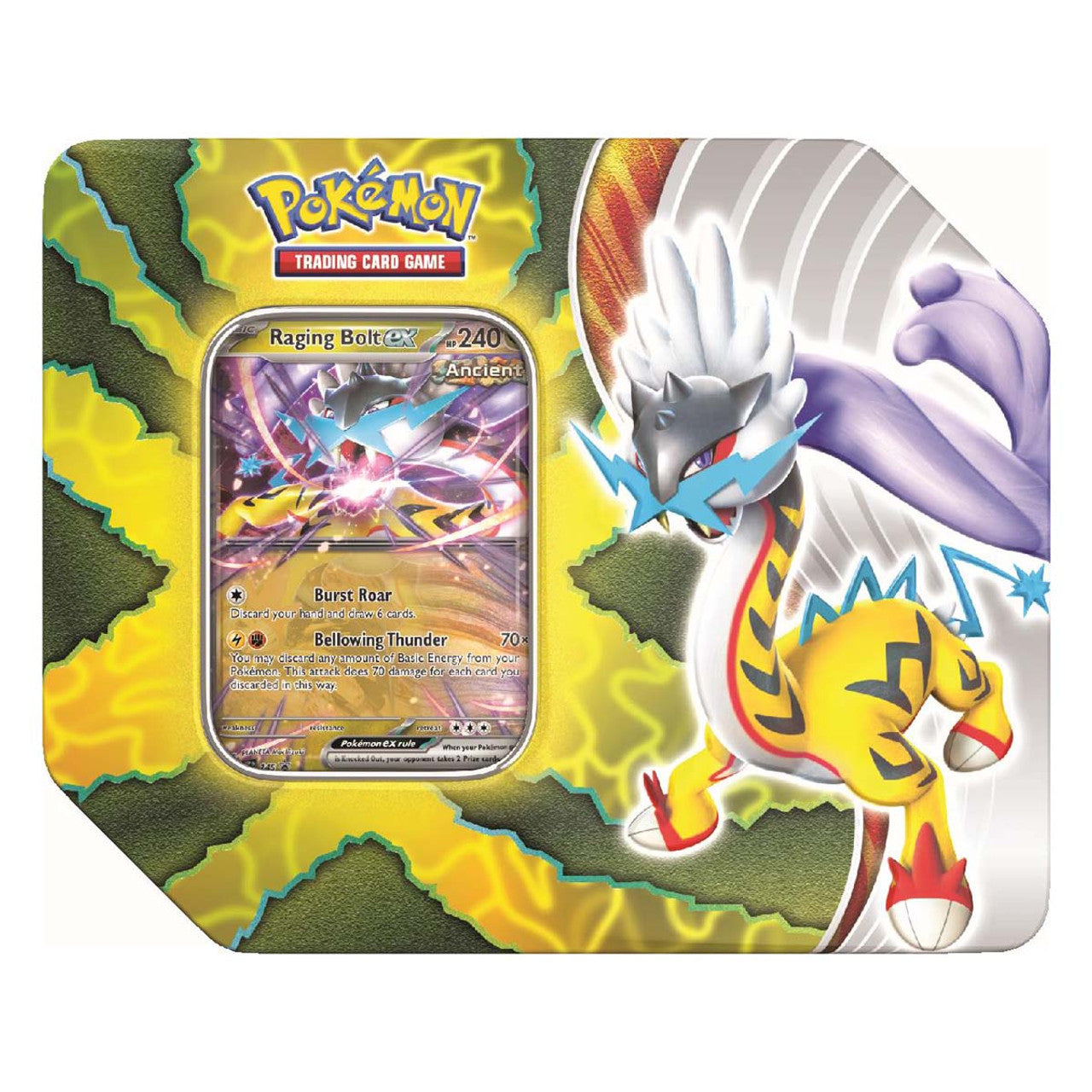 Pokémon - Scarlet & Violet - Paradox Destinies - Tins - Raging Bolt Ex