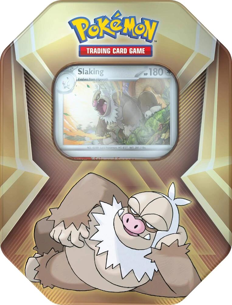 Pokemon - Triple Whammy - Slaking - 2024 - Tin