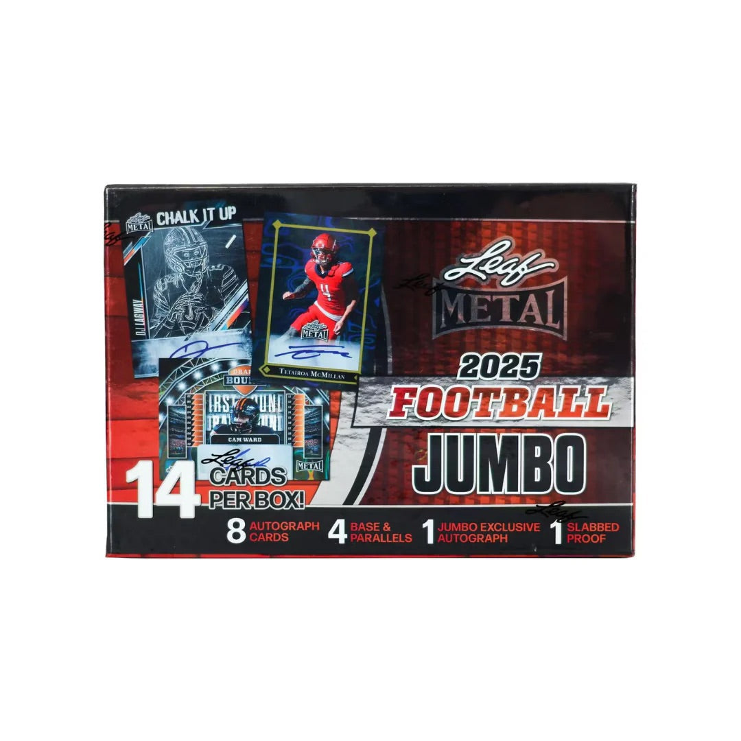 Leaf - Metal - Football - 2025 - Hobby Box