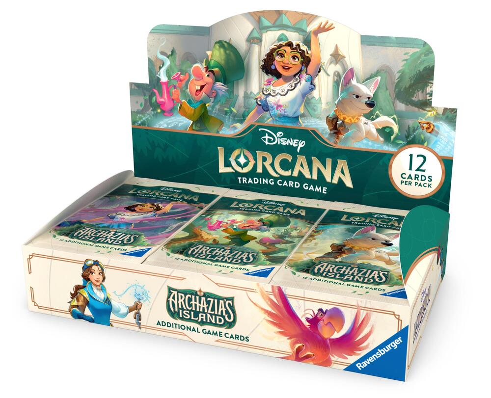 Disney - Lorcana - Archazia's Island - Booster Box CARDPOPUSA Disney - Lorcana - Archazia's Island - Booster Box CARDPOPUSA