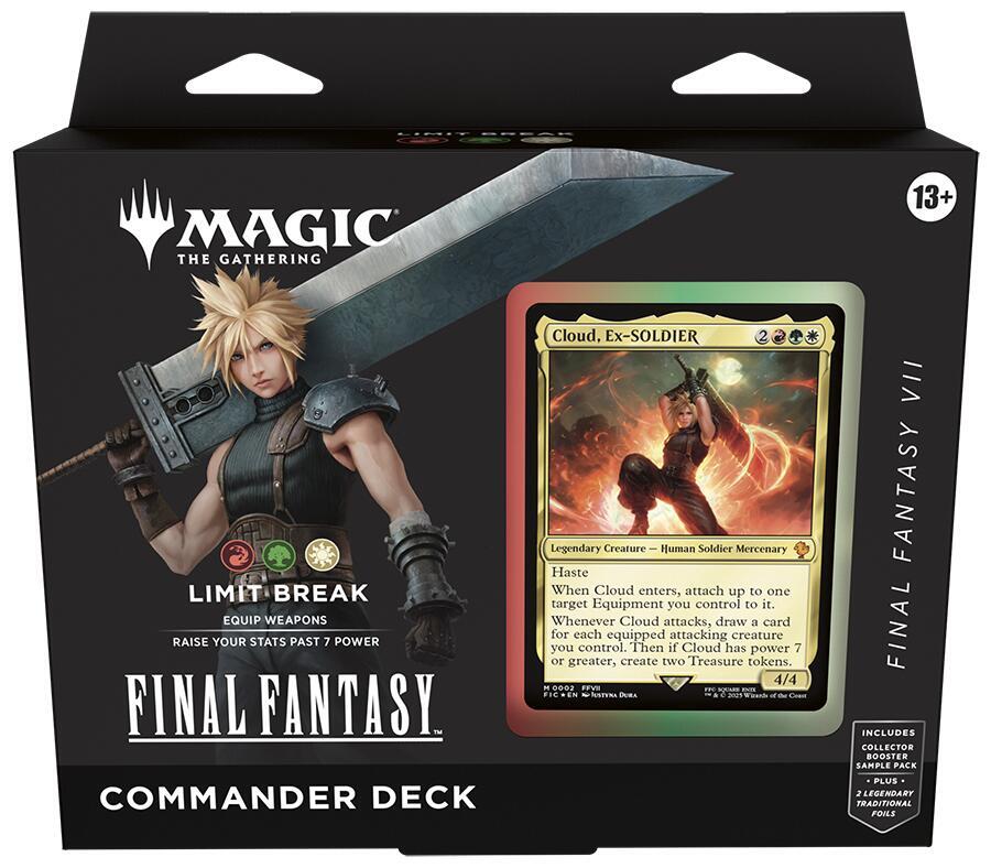 Magic The Gathering - Final Fantasy - Commander Deck - Limit Break