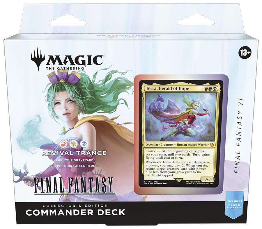 Magic The Gathering - Final Fantasy - Commander Deck - Revival Trance (Collector)
