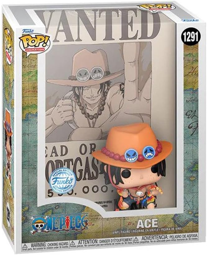 Funko - POP! Animation - One Piece - Portgas D. Ace - #1291 - Hot Topic Exclusive