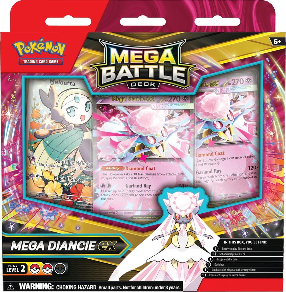 Pokemon - Mega Diancie ex - Mega Battle Deck