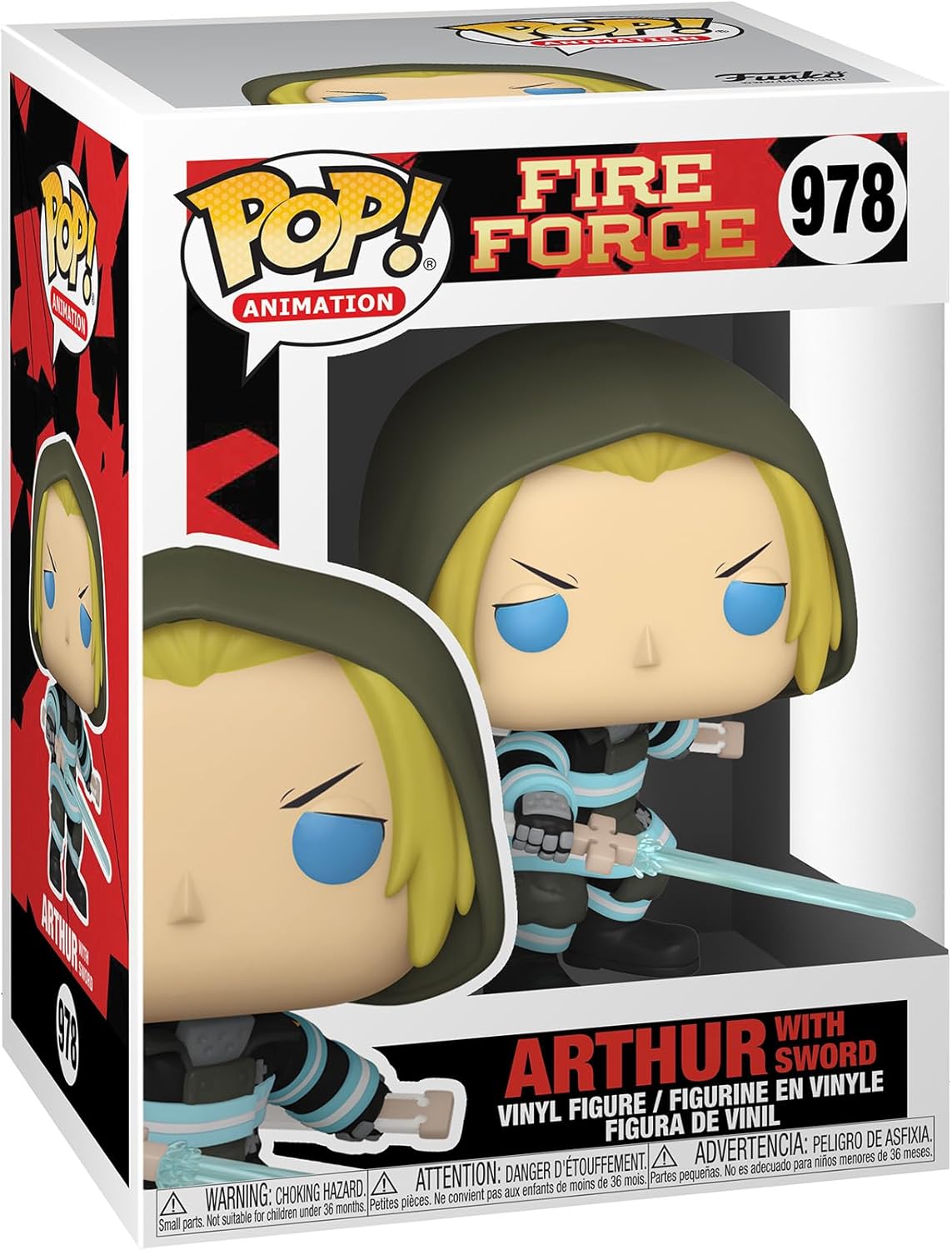 Funko - Animation - Fire Force - Arthur with Sword - #978