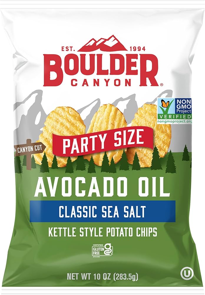 Boulder Canyon - Classic Sea Salt Avocado Oil Chips (1oz)