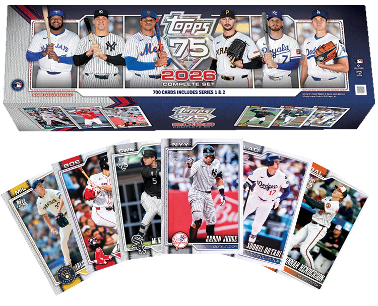 Topps - MLB Baseball - 2026 - Complete Set Retail Box
