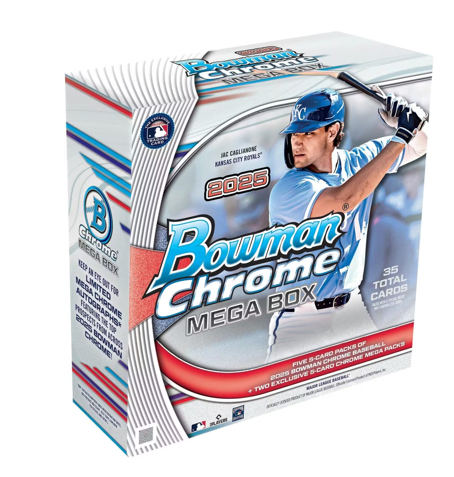 Topps - Bowman Chrome - MLB Baseball - 2025 - Mega Box