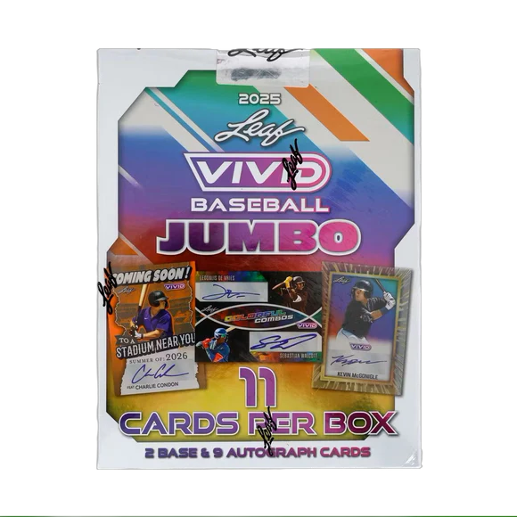 Leaf - Vivid - Baseball - 2025 - Jumbo Hobby Box