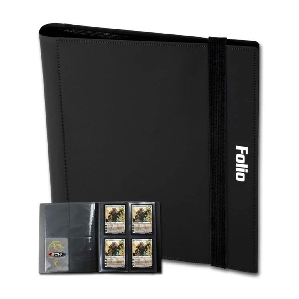 BCW - Profolio - 4 Pocket Binder - Black