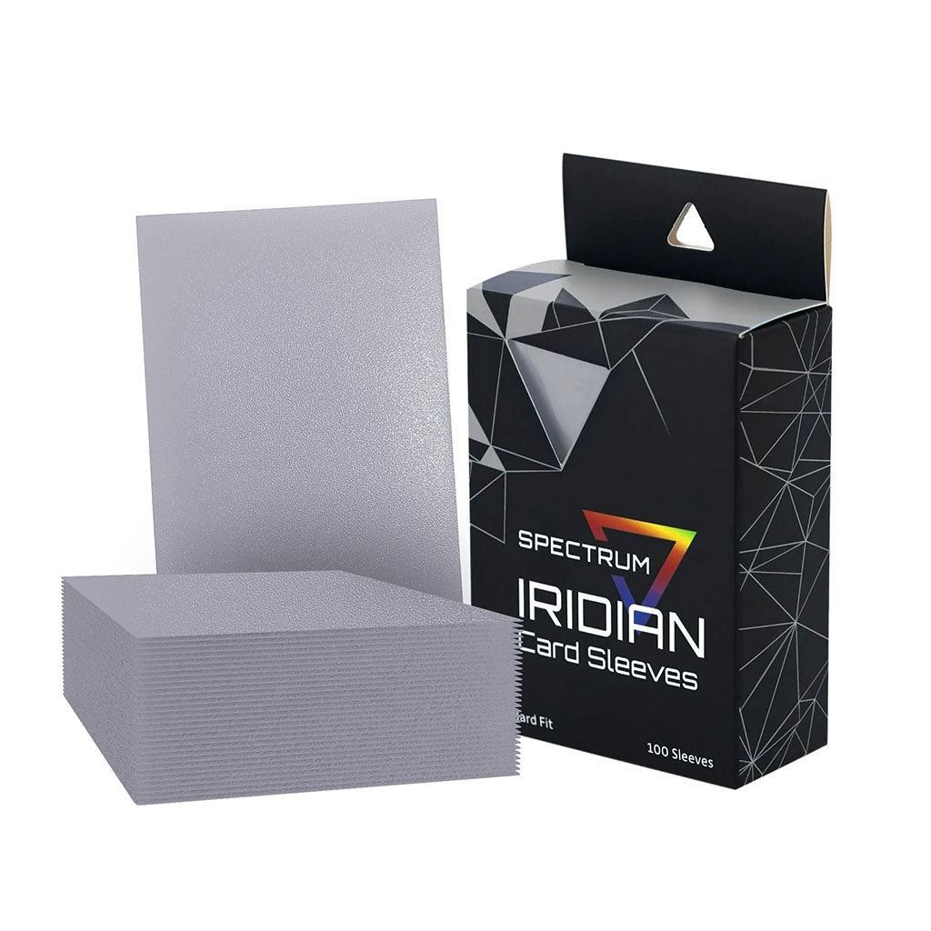 BCW - Spectrum - Iridian Card Sleeves - Matte Silver (100ct)