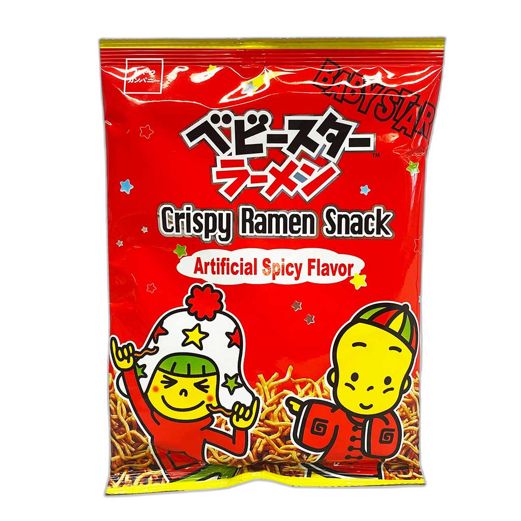 BabyStar  -  Spicy Flavor - Crispy Ramen Snack - Product of Taiwan