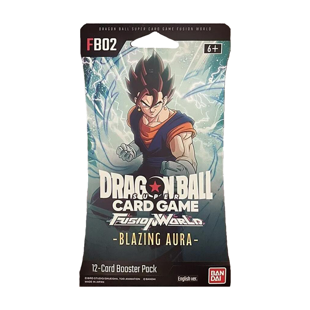 Dragon Ball - Fusion World - Blazing Aura - FB02 - Sleeved Booster Pack