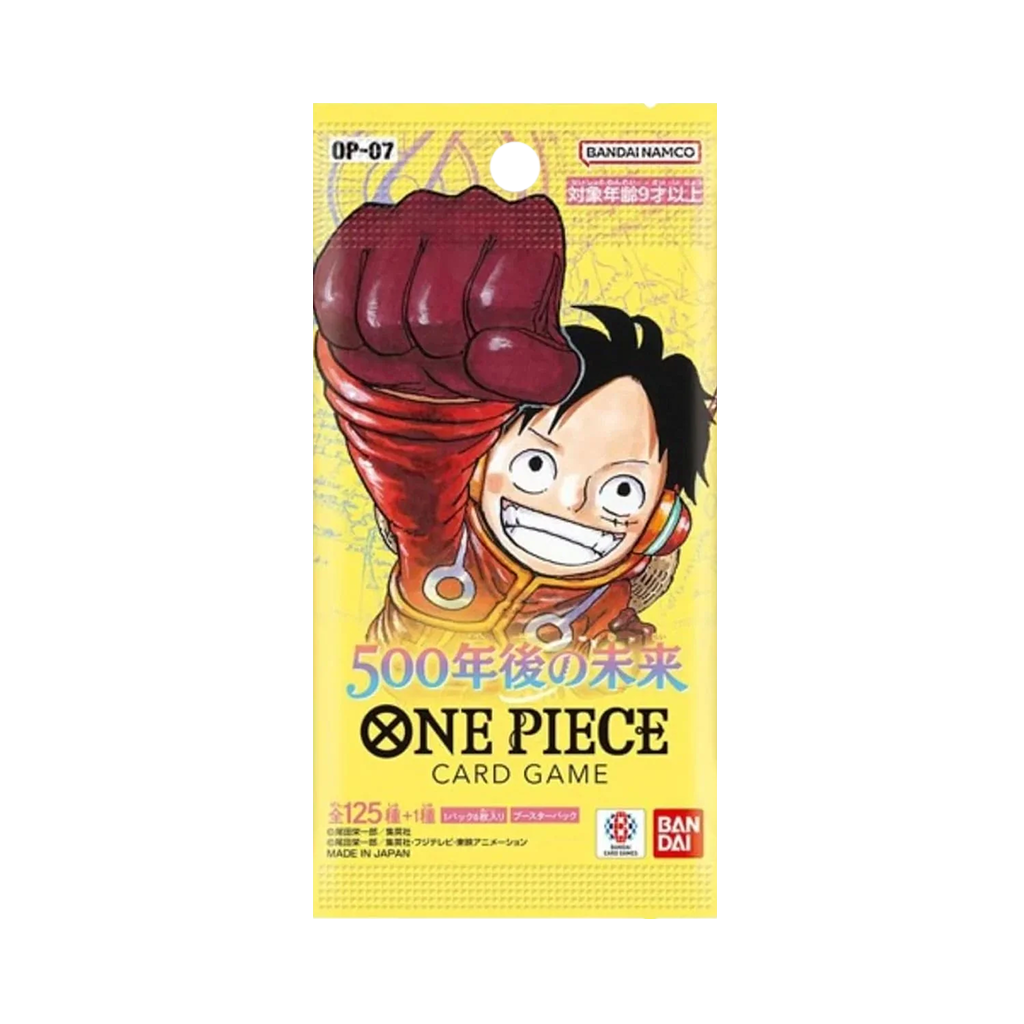 op07 one piece booster box - 500 Years Into the Future - Condition:Played (PL) Texture_Smooth This exclusive English edition Rowan's Grim Search |
