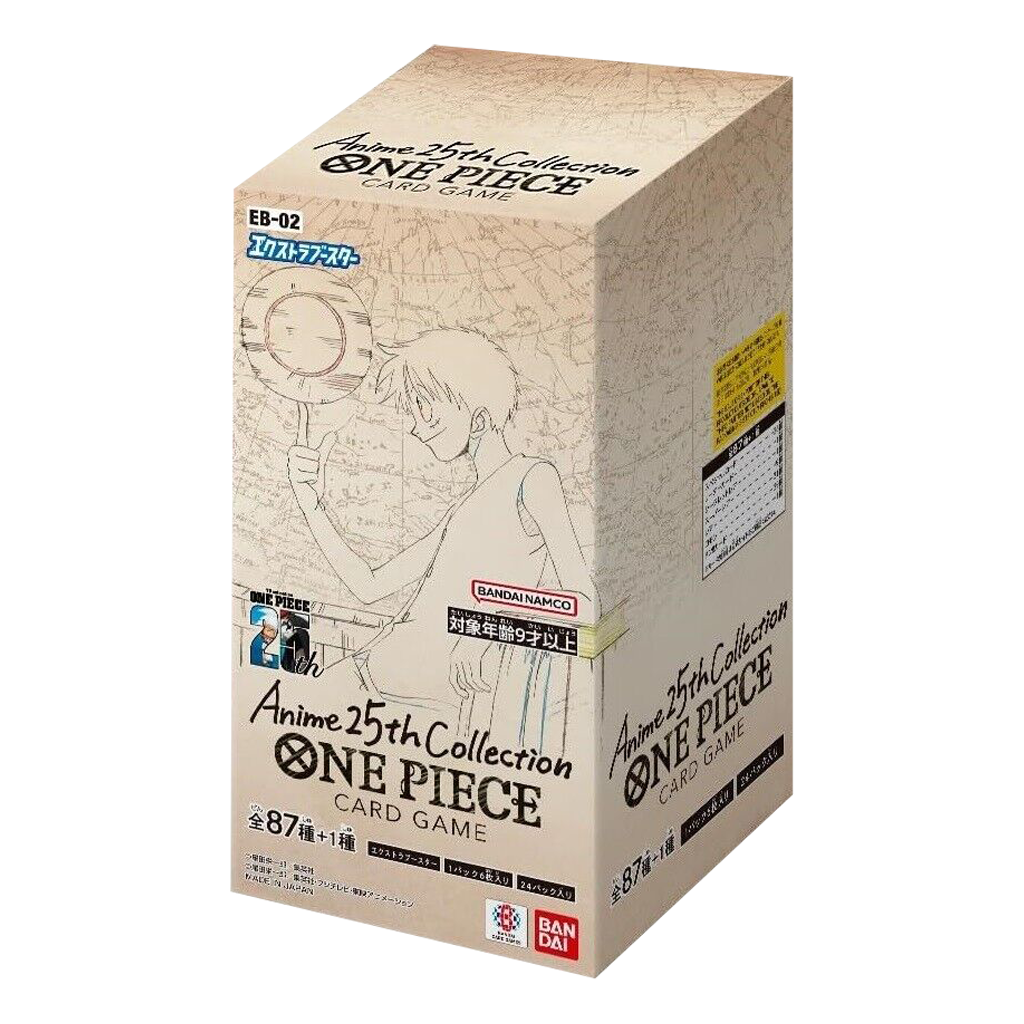 ebo2 booster box One Piece - Anime 25th Collection - EB02 - Japanese the three kingdom:W8T4-Stars return to the sky Mazera DeVille Mehrfarbig Extra Booster Anime 25th