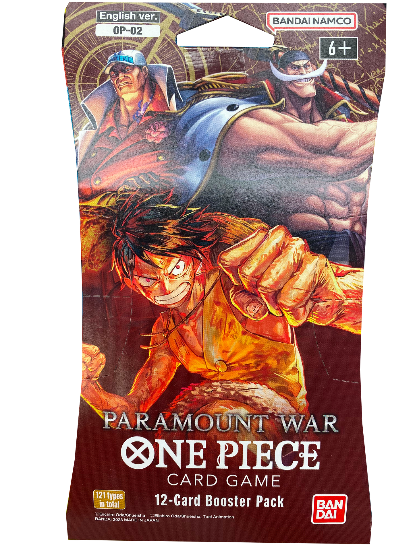 One Piece - Paramount War - OP02 - Sleeved Booster Pack