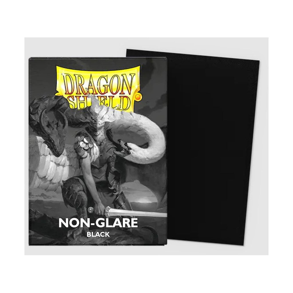 Dragon Shield - Standard Card Sleeves - Non-Glare Matte Black - 100ct