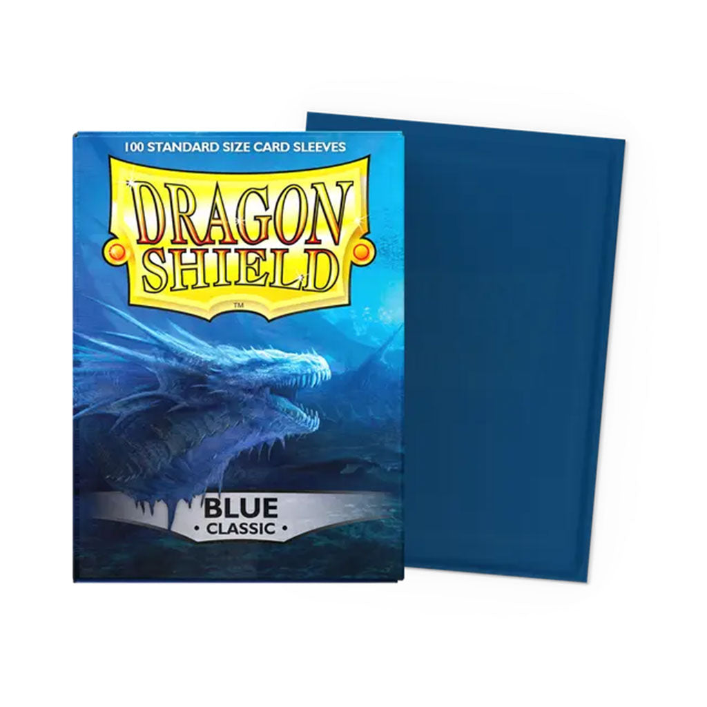 Dragon Shield - 100ct  Standard Size Card Sleeves - Classic Blue