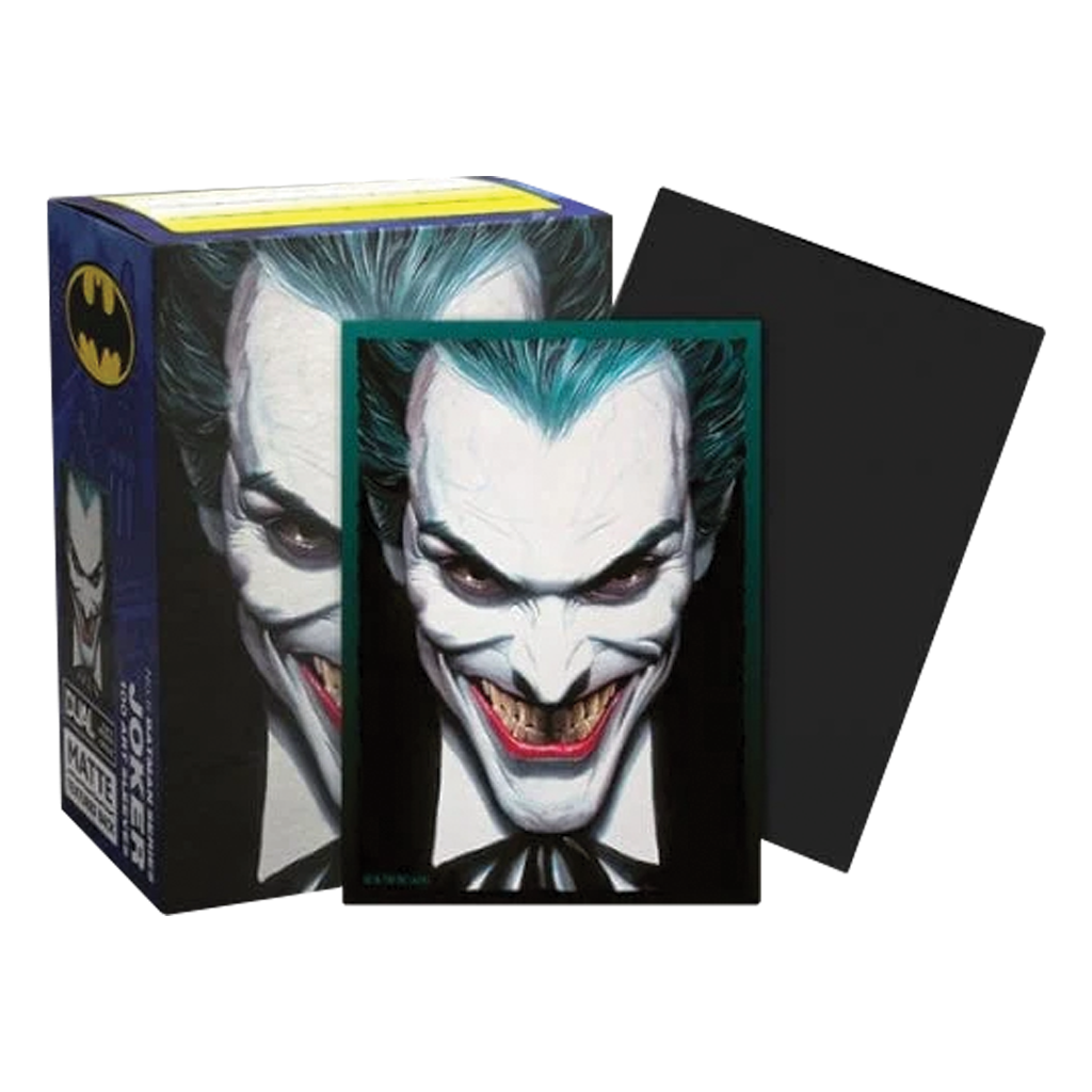 Dragon Shield - 100ct Standard Size Card Sleeves - Dual Matte Joker Art Sleeves