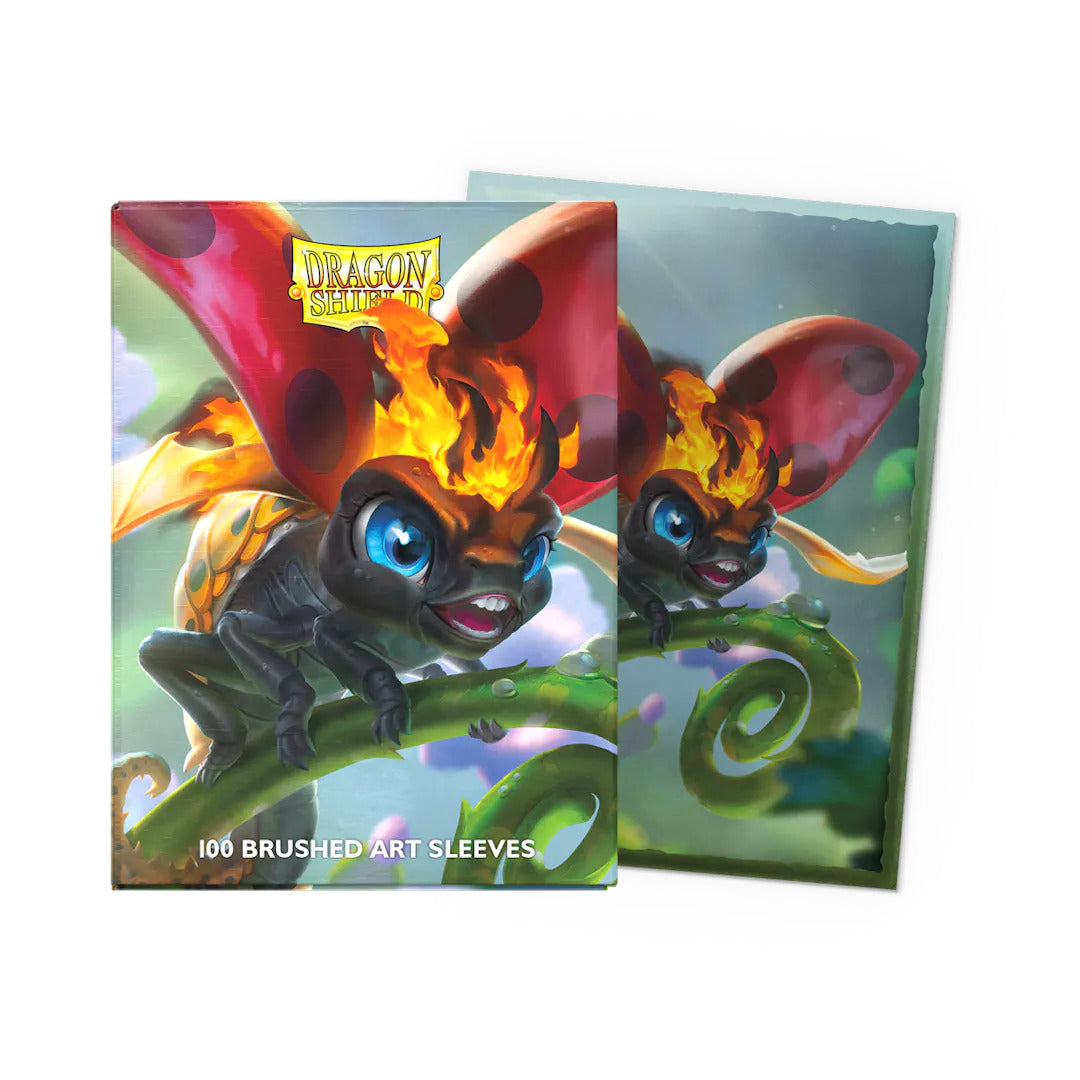 Dragon Shield - 100c Standard Size Card Sleeves - Brushed Art - BurnBug