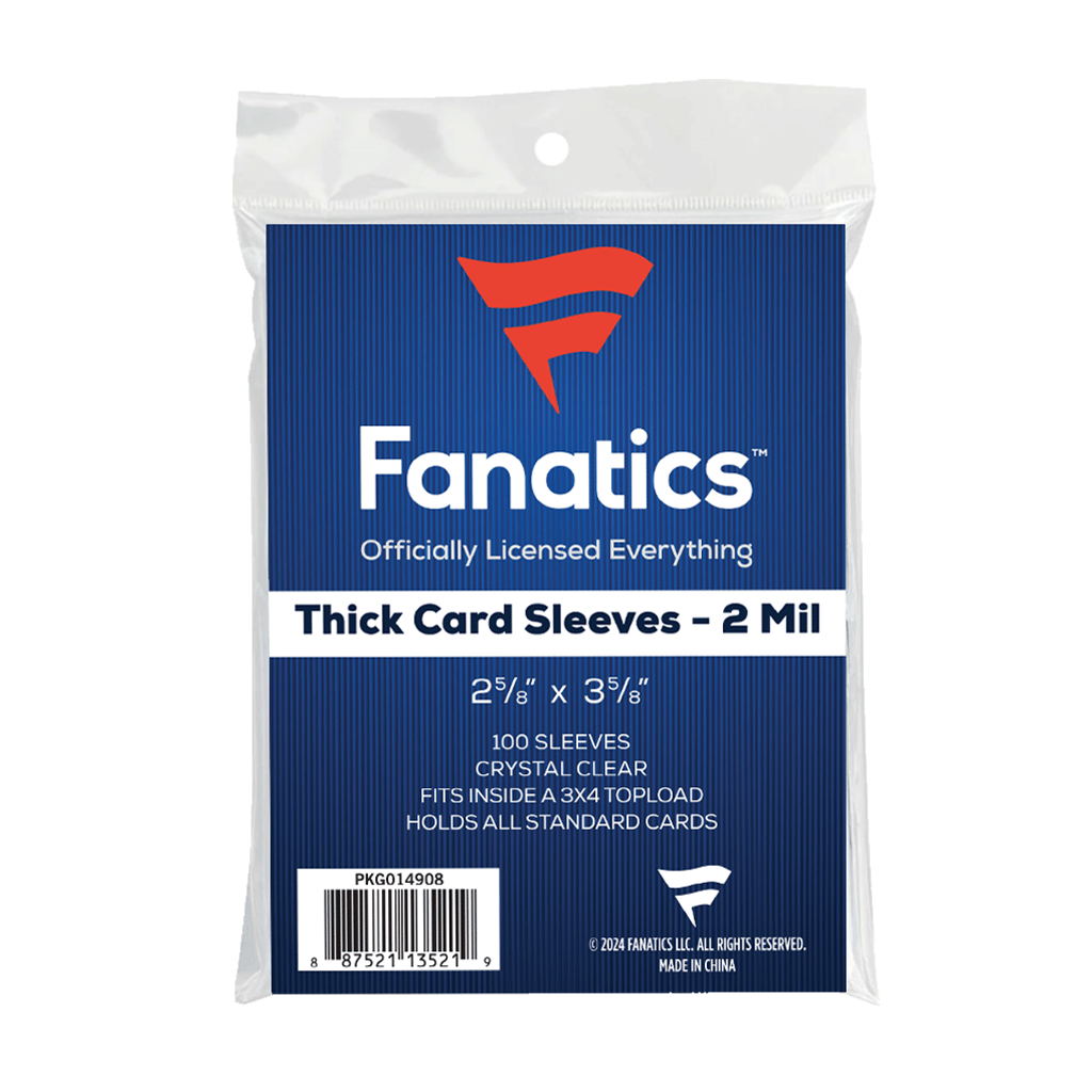 Fanatics - 100ct - Thick - Card Sleeves