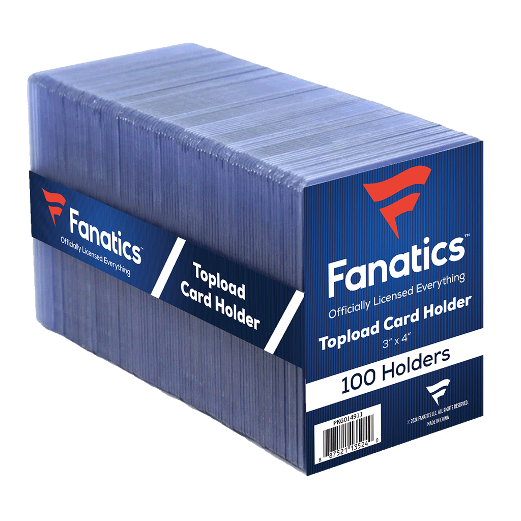 Fanatics - Toploader Card Holder - 3x4 - 35pt (100 Count)