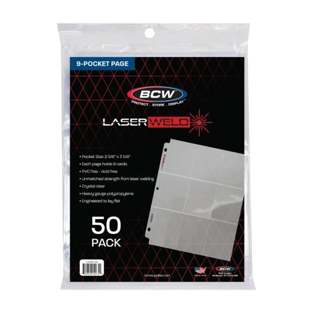 Dorna Fanatics - Laser Weld - 9 Pocket Binder Sheets