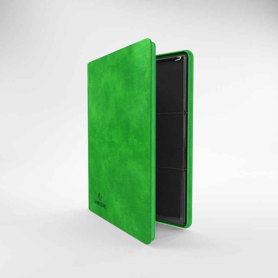 GameGenic - Zup Up Album - 18 Pocket Binder - Green