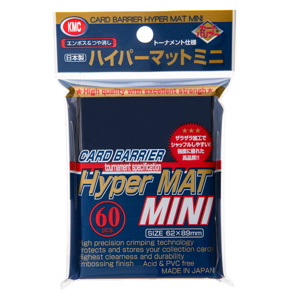 KMC - Mini-Hyper Mat Japanese Size (Blue)- 60 pc - Made In Japan