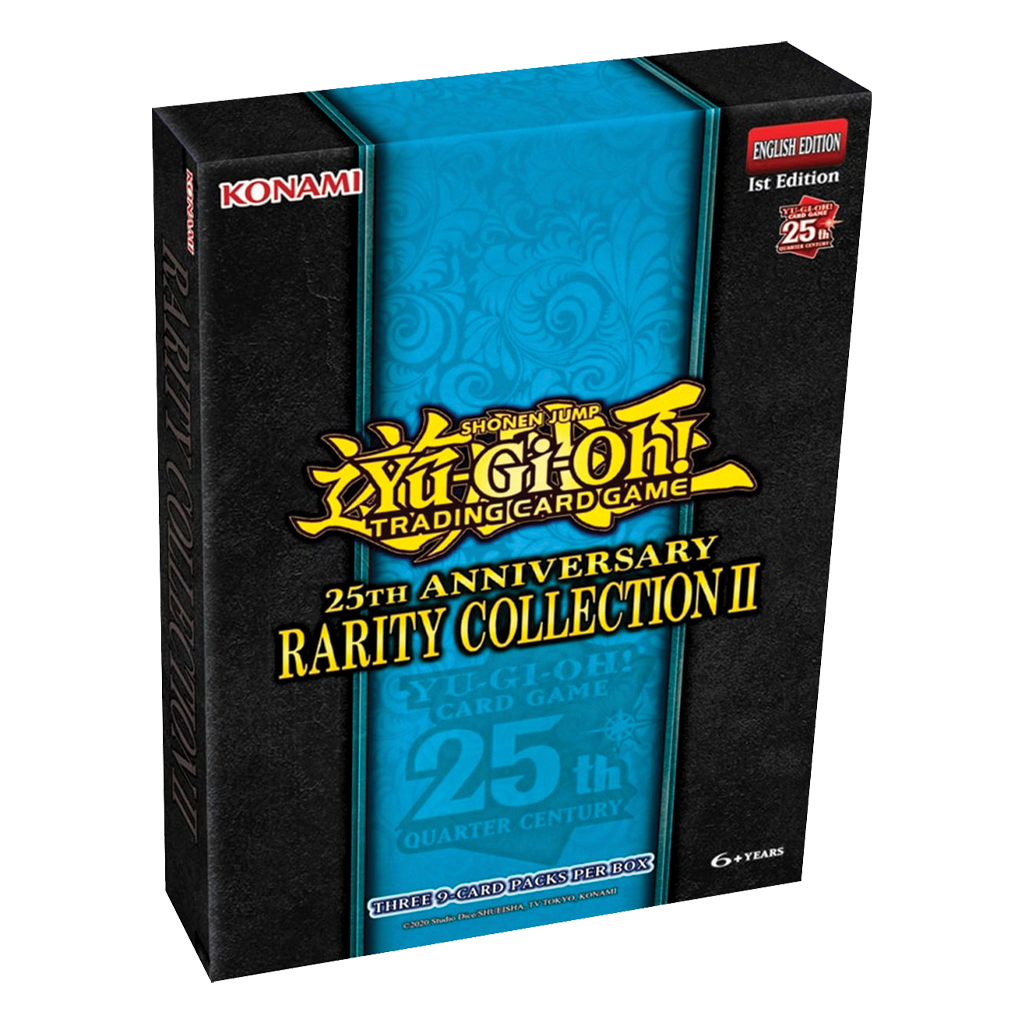 Yu-Gi-Oh - 25th Anniversary - Rarity Collection II - 3 Pack Box