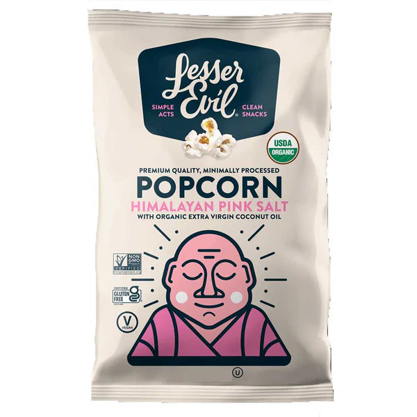 Lesser Evil - Himalayan Pink Salt Popcorn (.65oz)