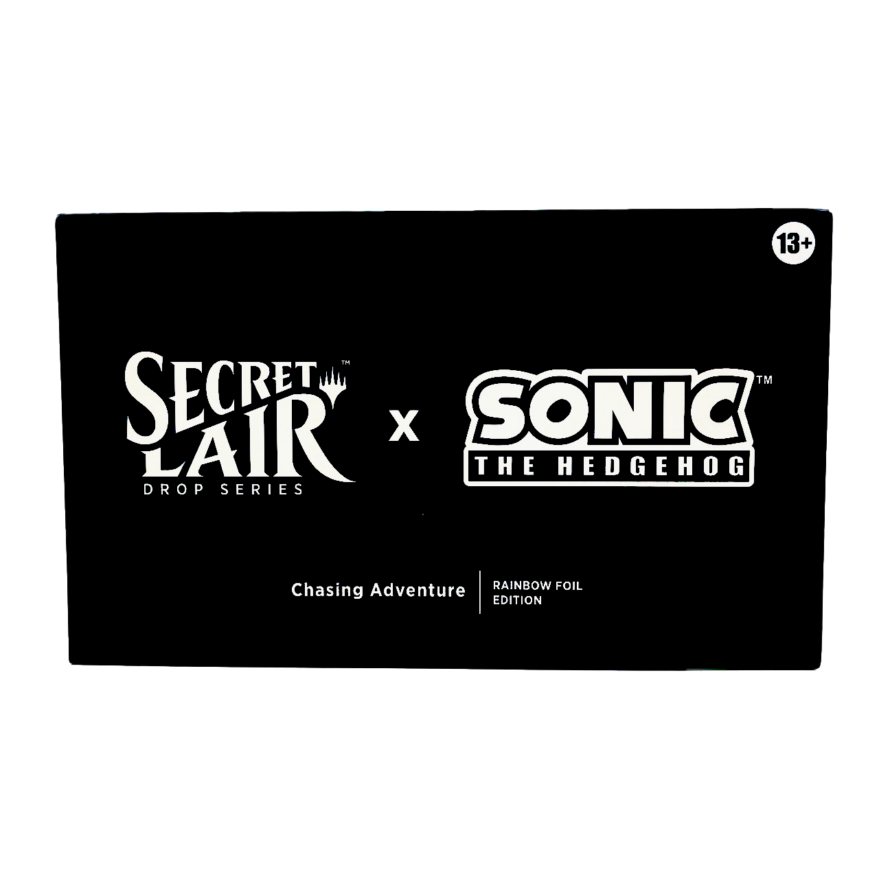 Magic The Gathering - Secret Lair - Sonic the Hedgehog - Chasing Adventure - Rainbow Foil