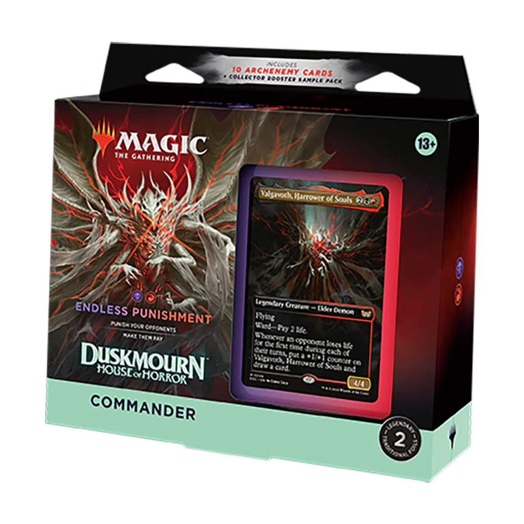 Magic The Gathering - Duskmourn House of Horrors - Endless Punishment - Commander Deck