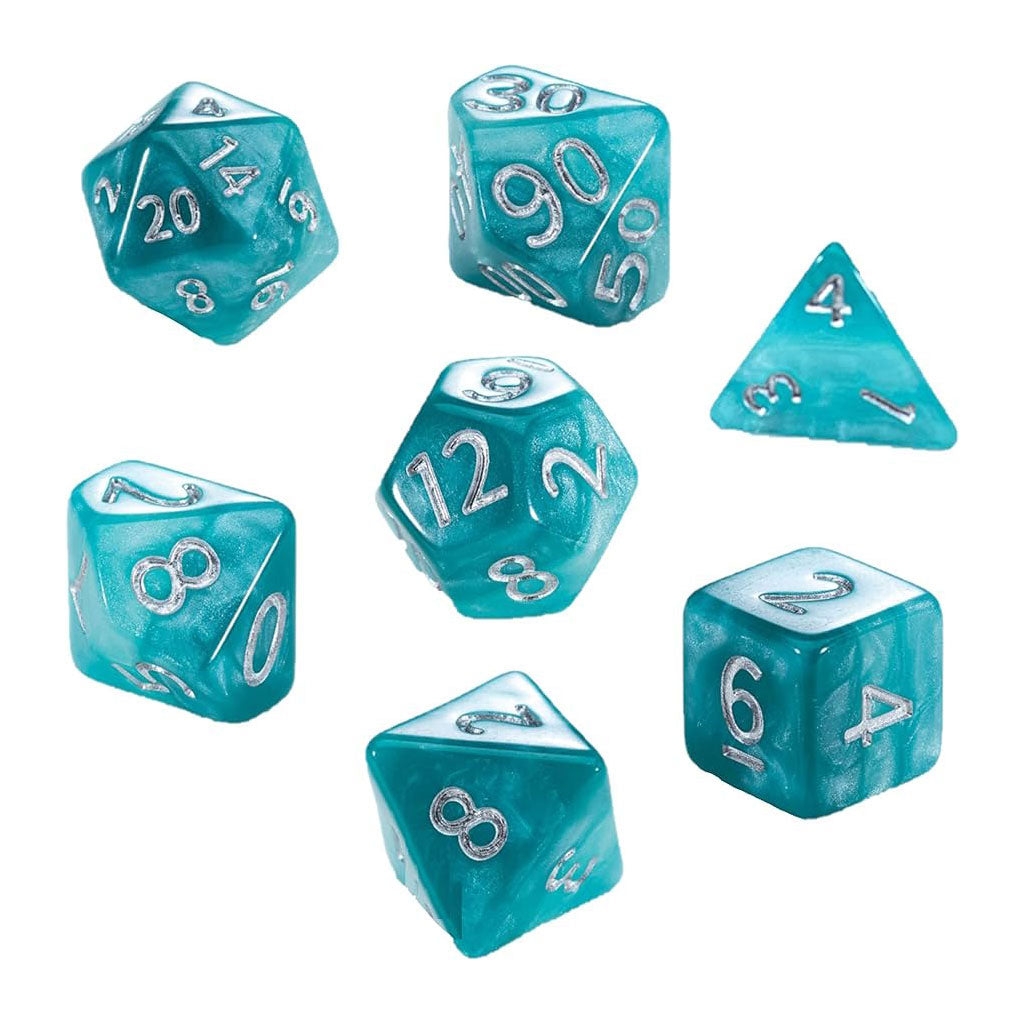 Mighty Tiny Dice - Baby Dice - Polyhedral 7-Die - Dice Set