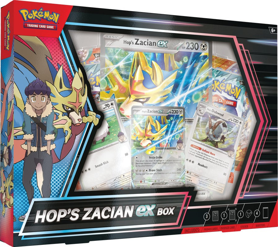 Pokemon - Scarlet and Violet - Journey Together - Hop's Zacian ex - Box
