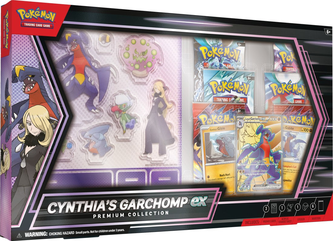 Pokemon - Cynthia's Garchomp ex - Premium Collection Box