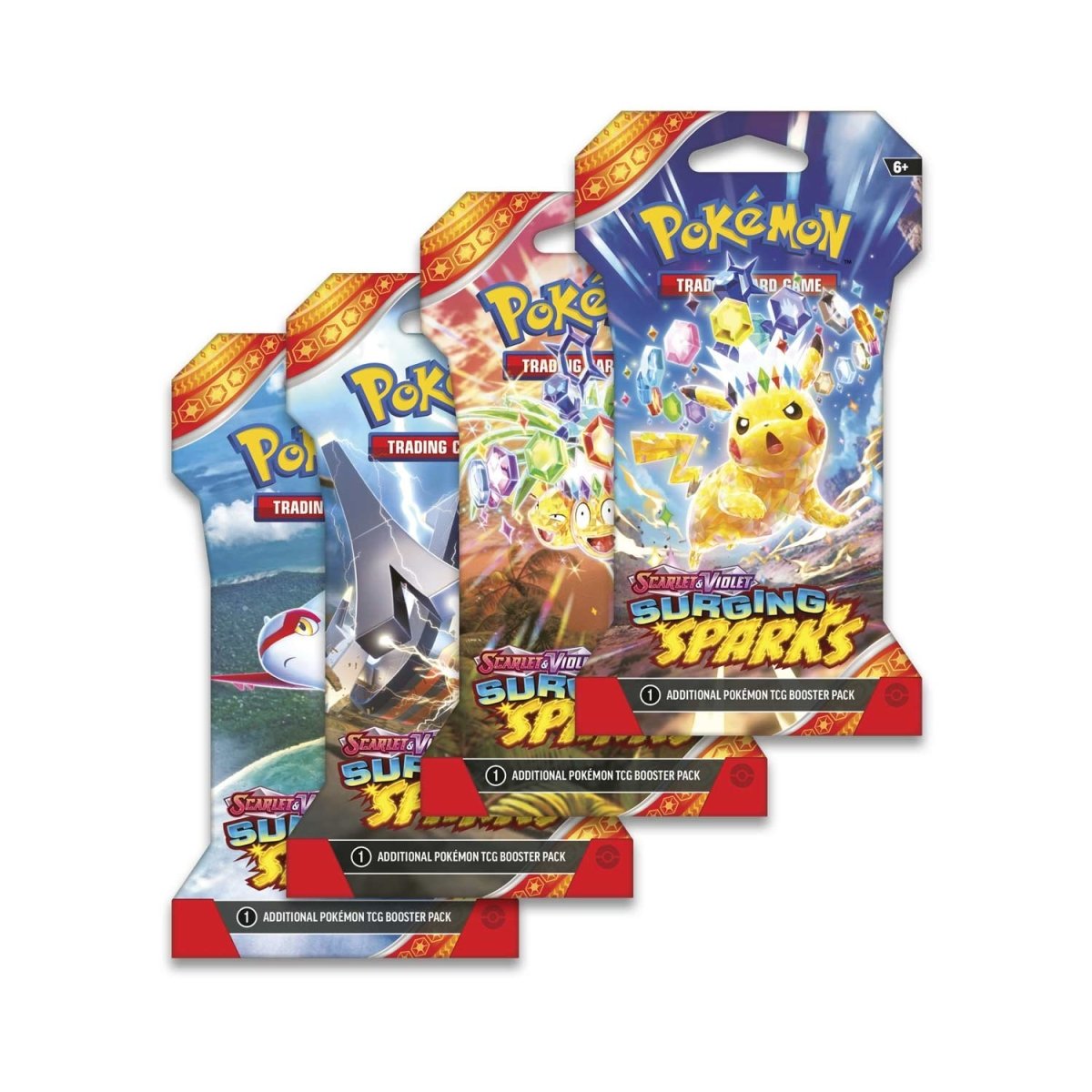 Pokémon - Scarlet & Violet - Surging Sparks - Sleeved Booster Pack