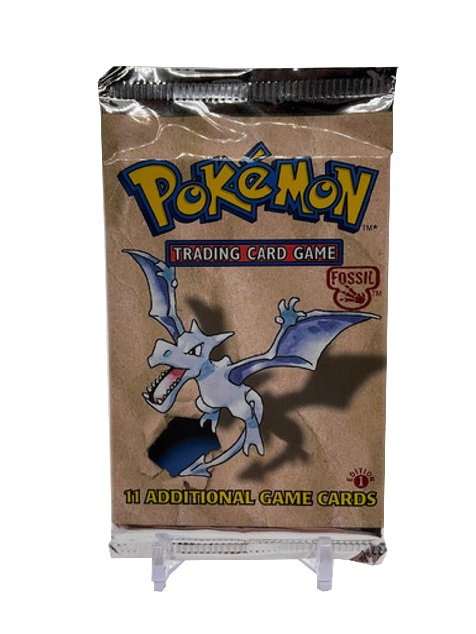 Pokemon - Fossil - 1st Edition - One \Touch Case Booster Pack