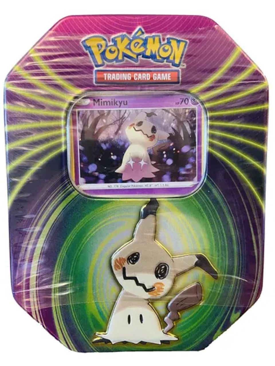 Pokemon - Mighty Mysterious - Mimikyu - Tin
